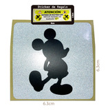 Sticker Calcomanía Para Auto O Camioneta Mickey Reflejante