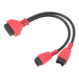 Fwefww Adaptador De Cable Obd2 De 12 Pines Y 8 Pines,