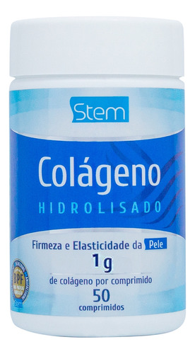 Colágeno Hidrolisado 1000mg Stem 50 Comprimidos