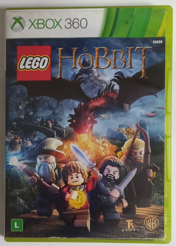 Jogo Lego O Hobbit Original Xbox 360 Midia Fisica Cd.