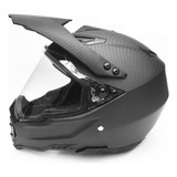 Casco De Abs For Hombre, Visera De Lente De Cara Completa