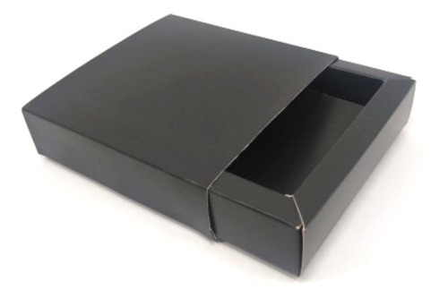 Caja 10x10 Bombones / Tapa Y Base Negra (pack X10)