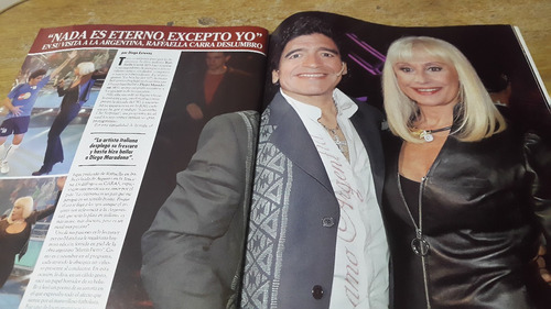 Revista Caras N° 1243 2005 Diego Maradona Raffaella Carra