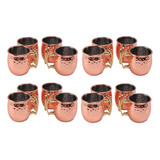 Taza Moscow Mule De Acero Inoxidable, 2 Onzas, Tazas De Esp