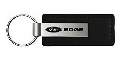 Piel Ford Edge Negro Llavero