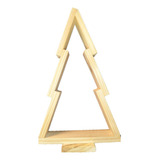 Arbol Navidad De Pie 120x50 Nórdico Minimalista Madera Pino