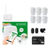 Kit Alarme Intelbras Amt 1016 Com App 6 Sensor Sem Fio Infra