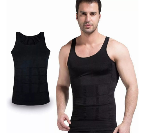 Faja Polera Reductora Camiseta Reductora Hombre Compresion