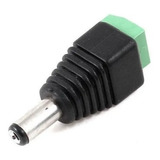 Conector Jack Plug Macho P/ Cctv - Led (5.5mm / 2.1mm)