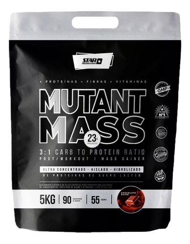 Mutant Mass 5 Kg Star Nutrition Sabor Chocolate 