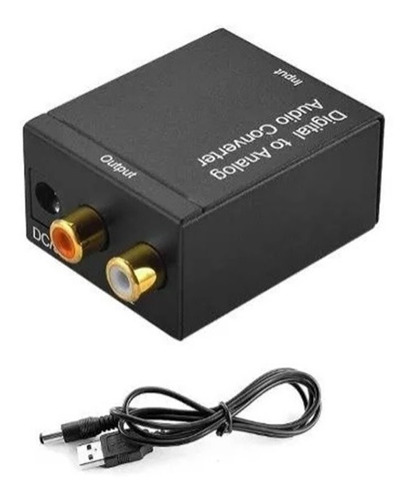 Convertidor Audio Digital Optico Toslink A Rca Envío Gratis