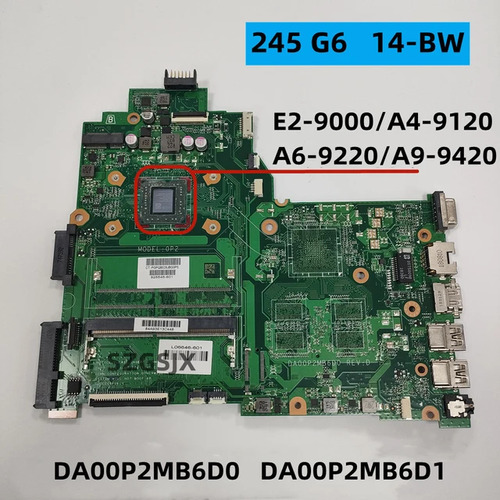 Board Laptop Hp 245 G6