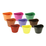 10 Vasos De Parede Jardim Vertical Cuia 3litros  Kit C\ 10un