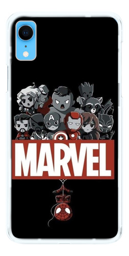 Capinha Compatível  Marvel Heróis - iPhone