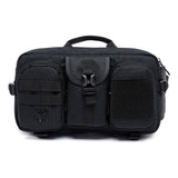 Cavalera Pochete Corrida Cor Preto  Shoulder Bag Bolsa Transversal Reforçada