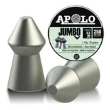 Balines Apolo Jumbo 5.5 X 250 Aire Comprimido 22 Grains Pcp 