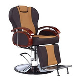 Silla Sillon Salon Barberia Hidraulica Reclinable Cuero B268