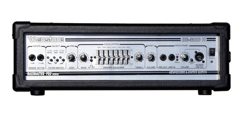 Amplificador Bajo Wenstone Be3000 Cabezal 300 W Eq 7 Bandas