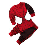 Pijama Para Niños Diseño Spiderman, Hombre Araña 