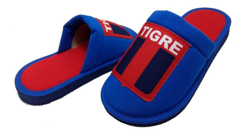 Pantufla Chinela Futbol Goma Antideslizante Tigre Plate