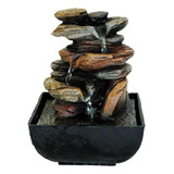 Fuente De Agua Para Interiores Con Mini Aqua Stones