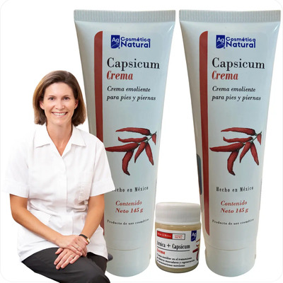 Capsicum Pack 2 Cremas Neuropatia Diabetica + Árnica C 30gr | Meses sin interés