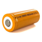 Bateria Pila 26650 Recargable 3.7v  Litio Con Teton / Punta.