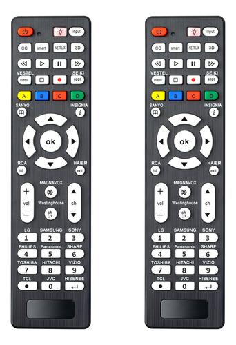 Control Remoto Universal De Tv Compatible Con LG, Samsung, S