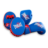  Kit De Boxeo Infantil Everlast Guantes 8 Oz + 2 Focos 