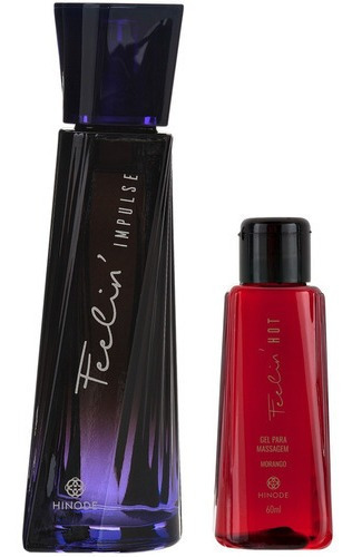 Kit Perfume Mulher Impulse + Hot Morango Alta Qualidade