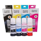 4 Botella Tinta Compatible Con  T544 L1110 L3110 L3150 