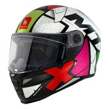 Casco Para Moto Mt Helmets Ff110 Revenge2 Light C0 Blanco