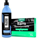 Blend Cleaner Wax Vonixx Automotiva + Clay V-bar 50g Vintex