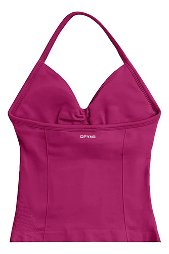 Hjq Wli Dfyne Impacto Longline Strappy Top Sin Costuras ,
