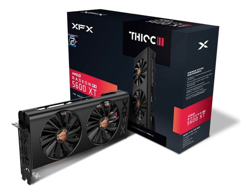 Placa De Video Xfx Rx 5600xt Thicc Ii 6gb Gddr6 192bit