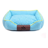 Cama Mascota Ultrasuave Gato Perro 66x56 Cm Colchon