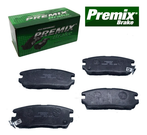 Pastillas Freno Para Isuzu Trooper 92/94 Trasera Marca Premi Foto 2