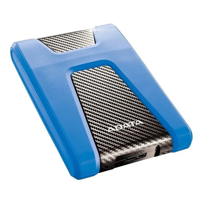 Adata Disco Duro Externo 1tb Portatil Usb 3.0 2.0 Hd650 Azul Negro | Meses sin interés