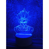 Goku Lámpara Led ,3d