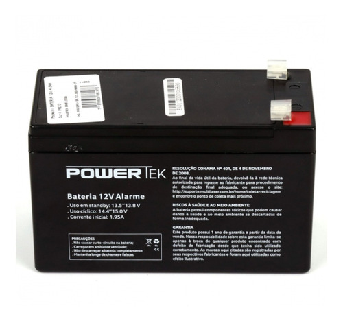 Bateria 12v Unipower Alarme Cerca Elétrica Segurança Cftv