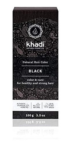 Henna Para Cabello - Khadi Natural Hair Color Black