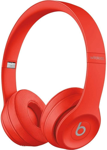 Fone De Ouvido Bluetooth Beats Solo 3 40hrs Bateria Vermelho