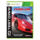 Jogo Test Drive Ferrari Racing Legends Xbox 360 Novo