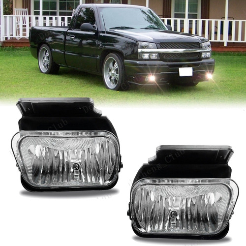 Kit Faros Antiniebla Chevrolet Silverado Smoke 2002-2006 Foto 8