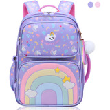 Mochilas Escolares Impermeable De Gran Capacidad Bolsa  Para Niños Primaria Infantil Kawaii  De Moda Mochila De Viaje 