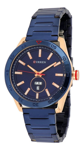 Reloj Para Hombre Curren Krec4903 Azul