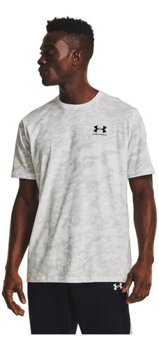 Camiseta Under Armour Abc Camo-blanco Camuflado