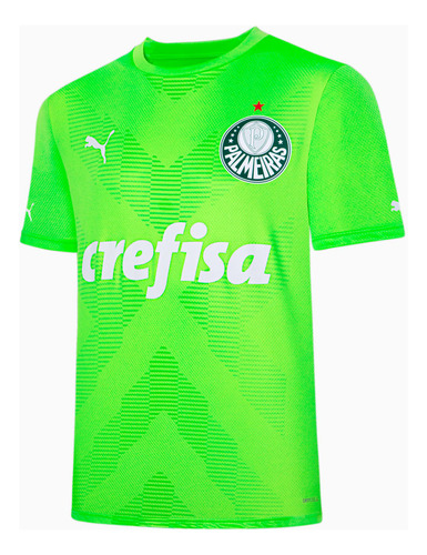 Camisa Palmeiras Ii Puma Goleiro 23/24 Limão