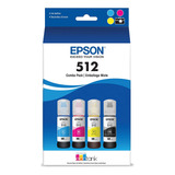 Epson T512 Ecotank - Paquete Combinado De Colores De Botella