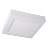 Plafón Panel Led Para Aplicar 22x22cm 18w Blanco Candil